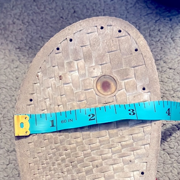 Floral Jelly Flip Flops Thong Sandals Flower Power Barbie Fuchsia Pink Retro 7 8 - Picture 5 of 7